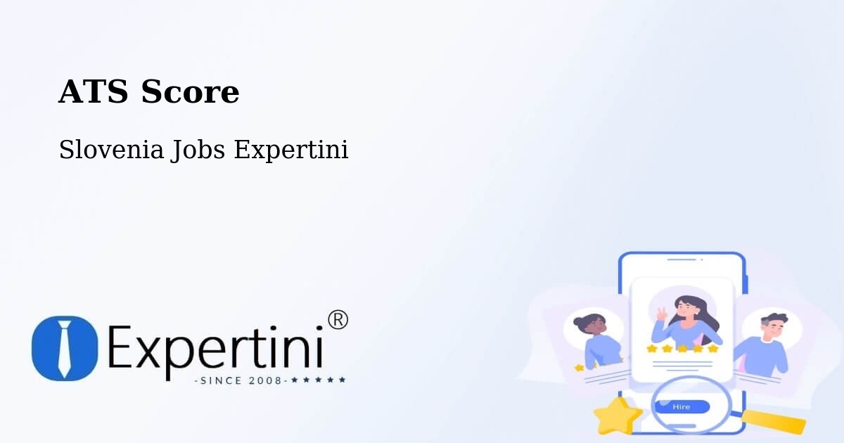 Resume ATS Score & Job Description Match Tool – Krog - Slovenia Jobs Expertini