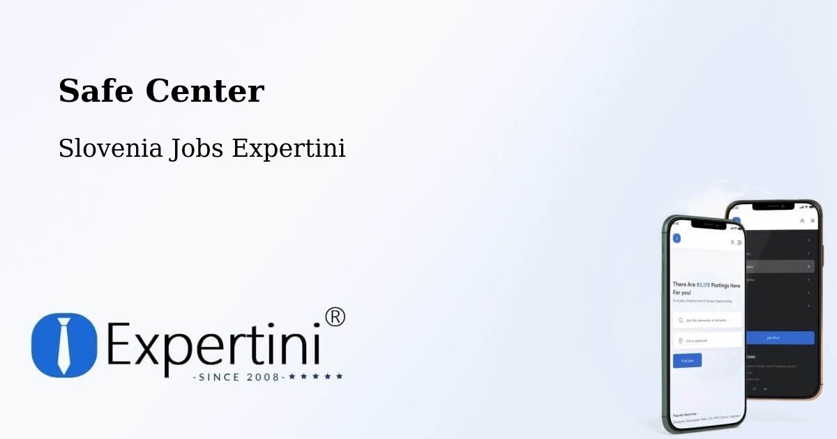 Safety Center – Krog - Slovenia Jobs Expertini